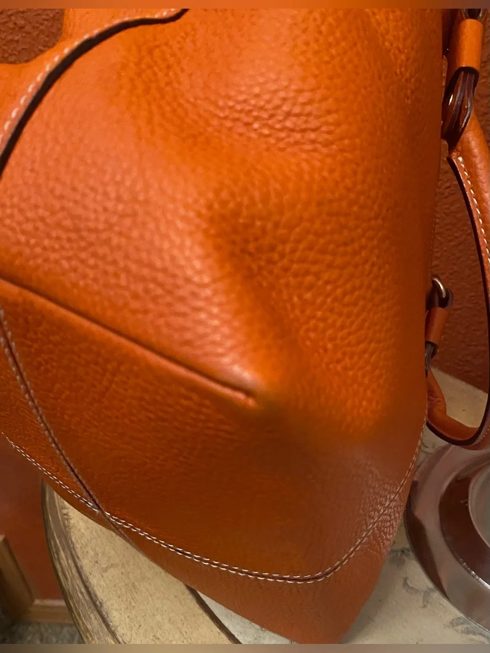 Kate Spade ♠️ - EUC - Madrid Bon Mot Shopper Bag in Burnt Orange